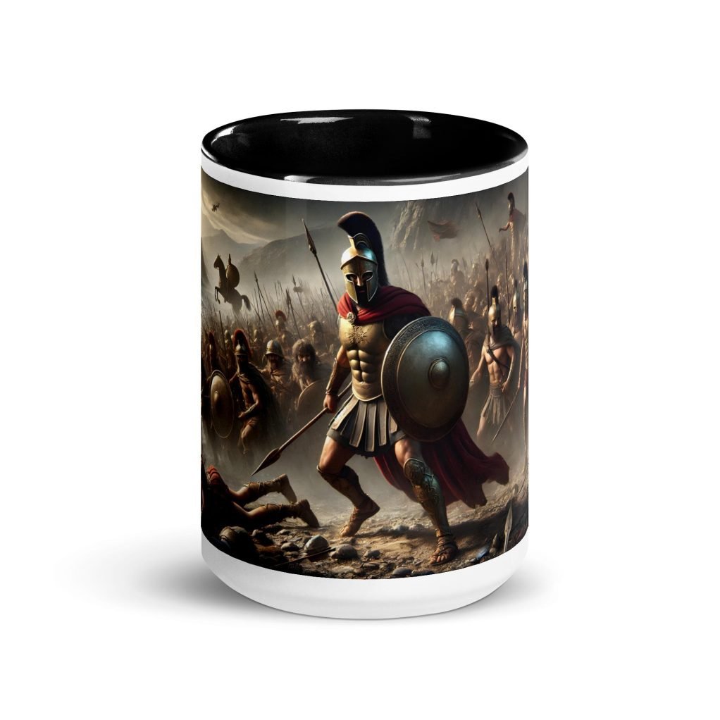 Taza "Leónidas en las Termópilas" - Imagen 5