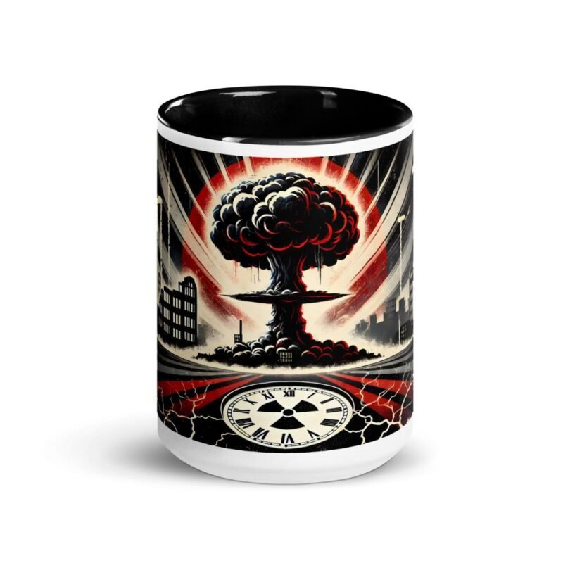Taza color “La bomba de Iroshima”