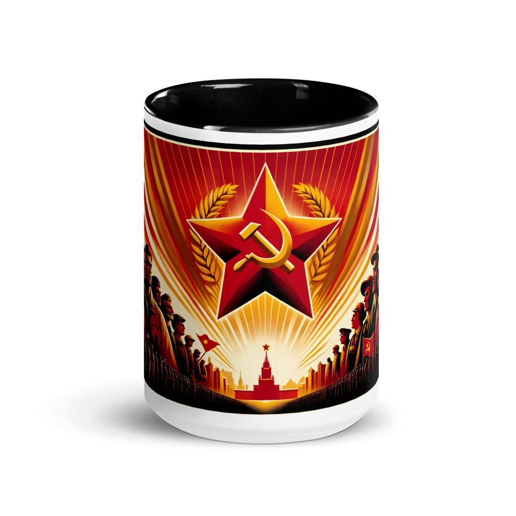 Taza "Unión y Fuerza La Grandeza de la Unión Soviética"