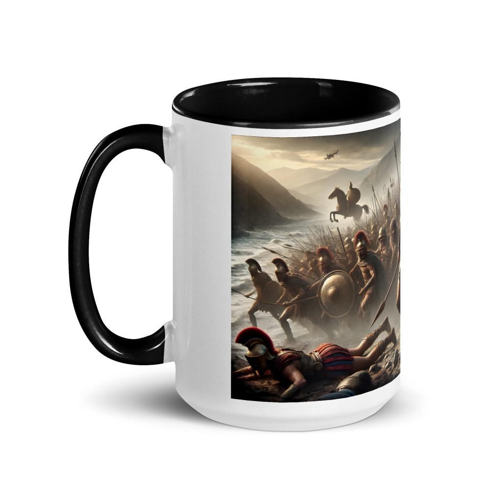 Taza "Leónidas en las Termópilas" - Imagen 6