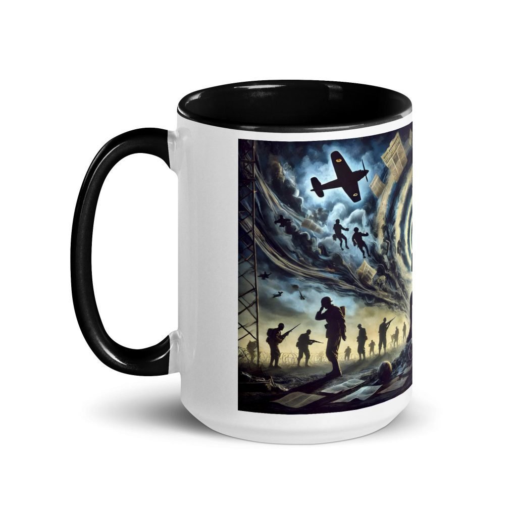 Taza color «Desinformación en la Guerra» - Imagen 6