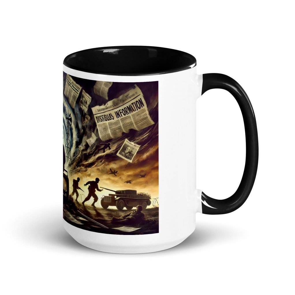 Taza color «Desinformación en la Guerra» - Imagen 4