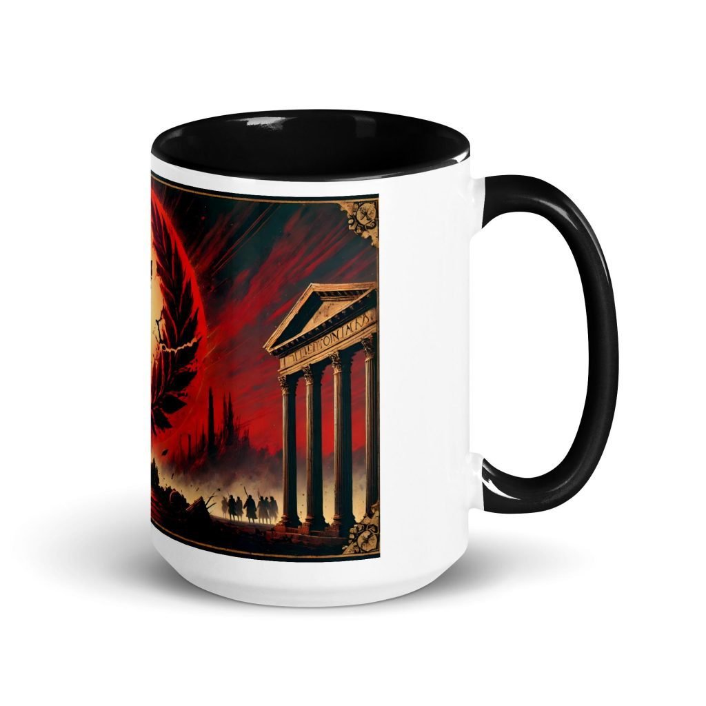 Taza “La caída del imperio romano” - Imagen 4
