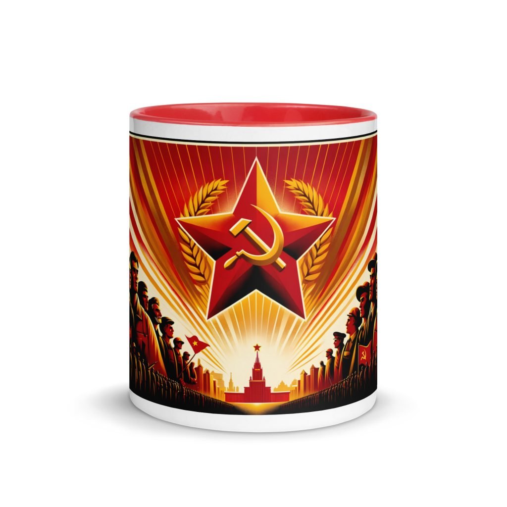 Taza "Unión y Fuerza La Grandeza de la Unión Soviética"