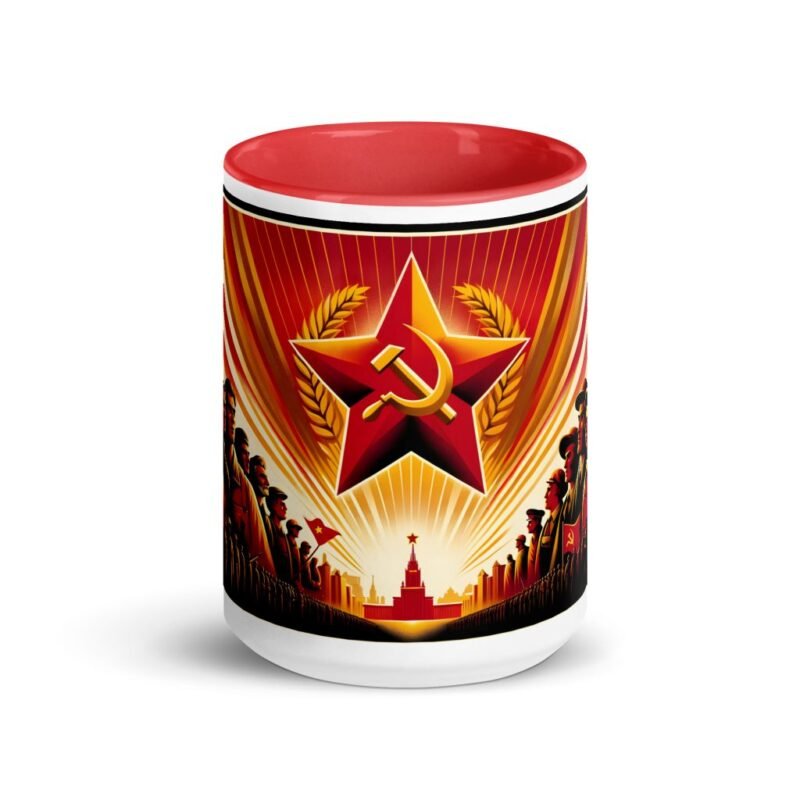 Taza "Unión y Fuerza La Grandeza de la Unión Soviética"