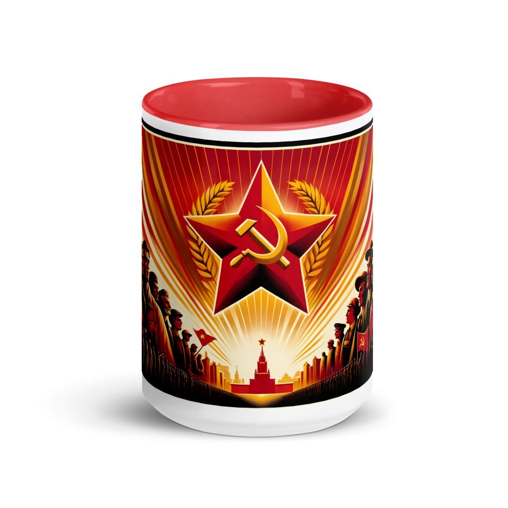 Taza "Unión y Fuerza La Grandeza de la Unión Soviética"