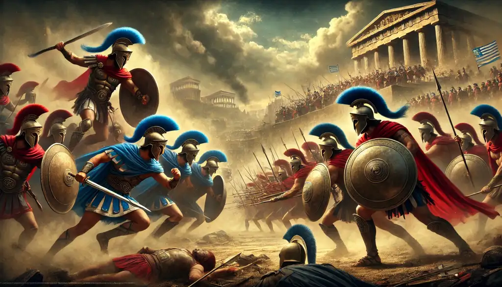 Quiénes se enfrentaron en la Guerra del Peloponeso