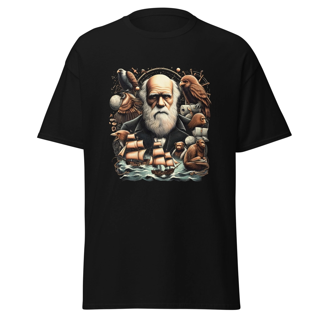 Camiseta "Darwin en el Beagle" - Imagen 2