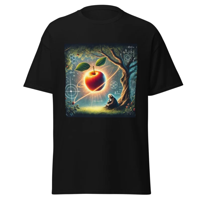 Camiseta "La Inspiración de Newton: El Momento que Cambió la Ciencia"