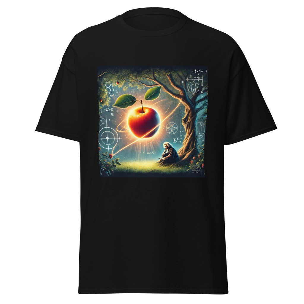 Camiseta "La Inspiración de Newton: El Momento que Cambió la Ciencia"