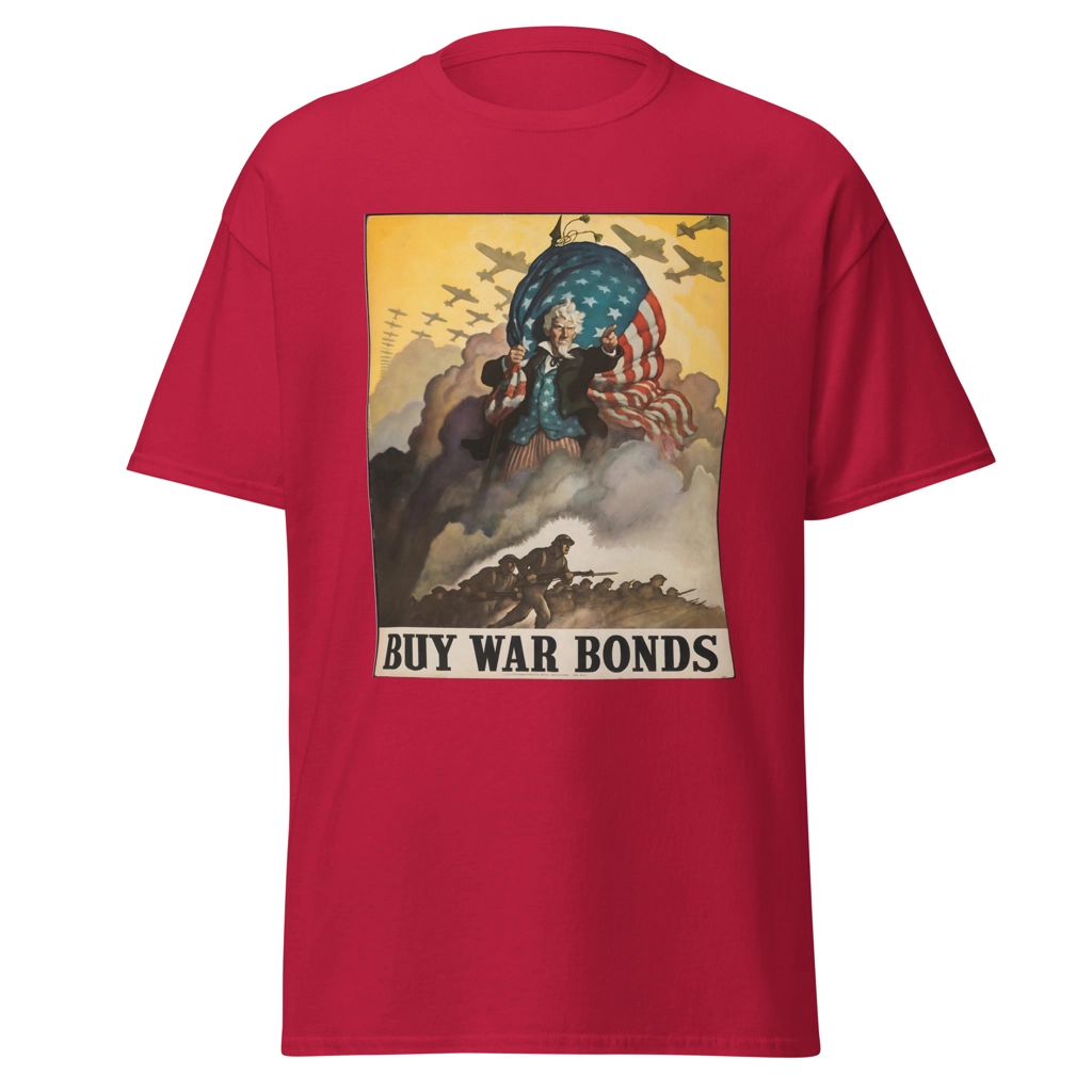 Camiseta “Tío Sam llama a la acción: Compra bonos de guerra” - Imagen 4