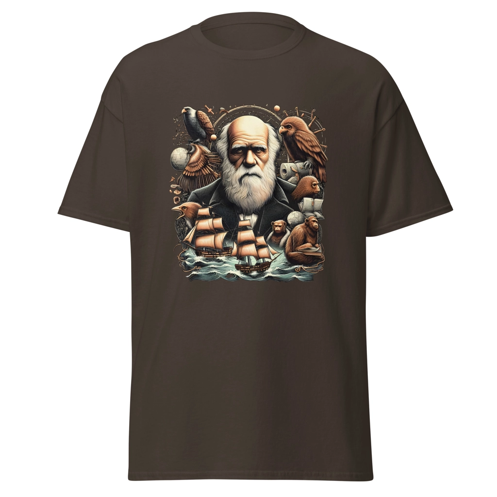 Camiseta "Darwin en el Beagle"