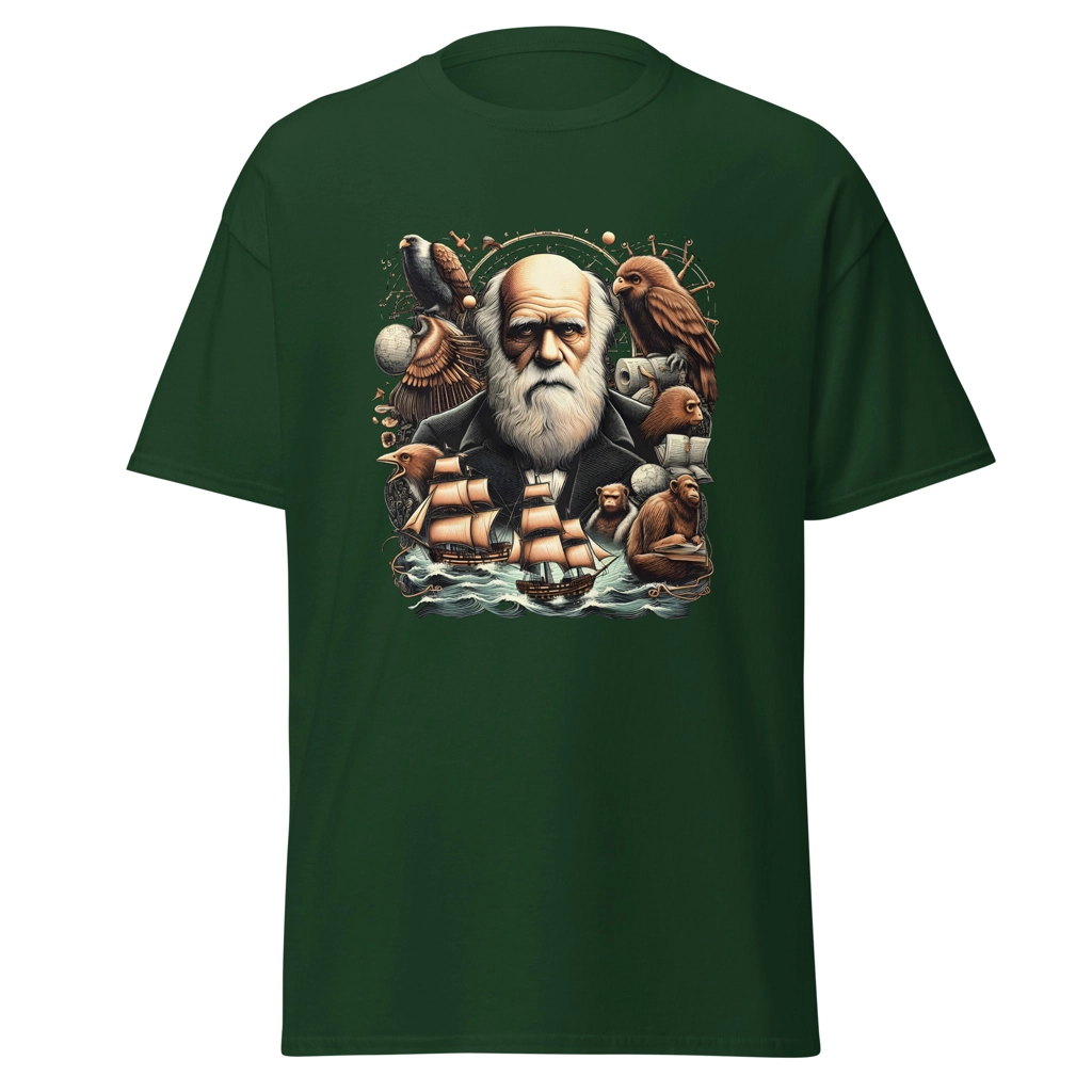 Camiseta "Darwin en el Beagle" - Imagen 3