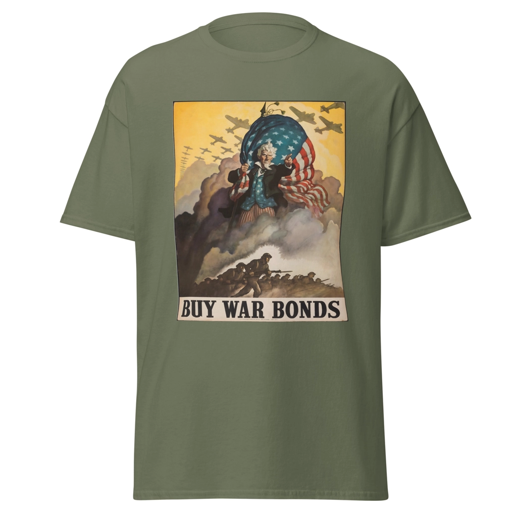 Camiseta “Tío Sam llama a la acción: Compra bonos de guerra” - Imagen 6