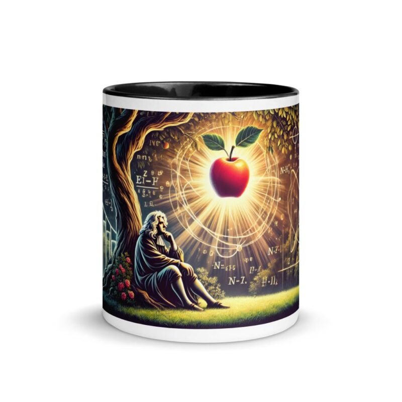 Taza "La Inspiración de Newton: El Momento que Cambió la Ciencia"