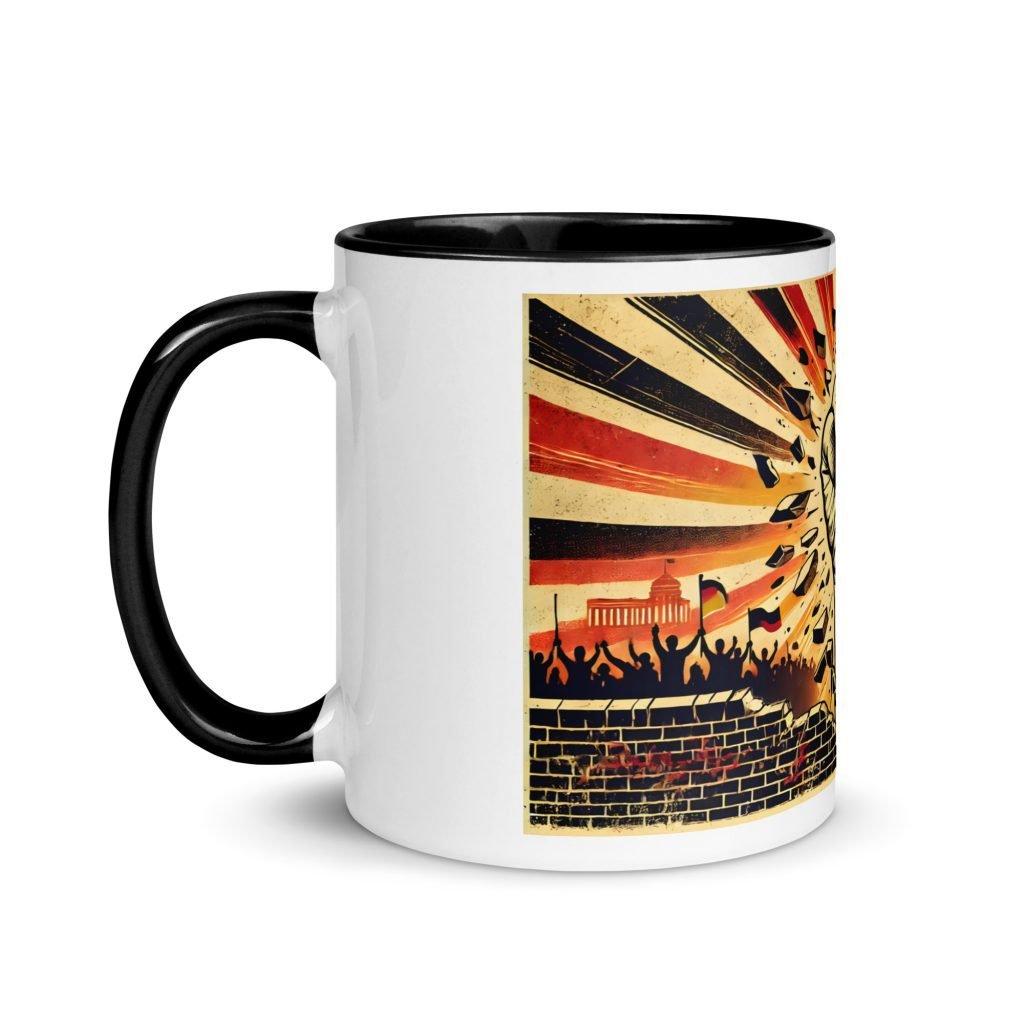 Taza "La Fuerza del Pueblo: La Caída del Muro de Berlín" - Imagen 3
