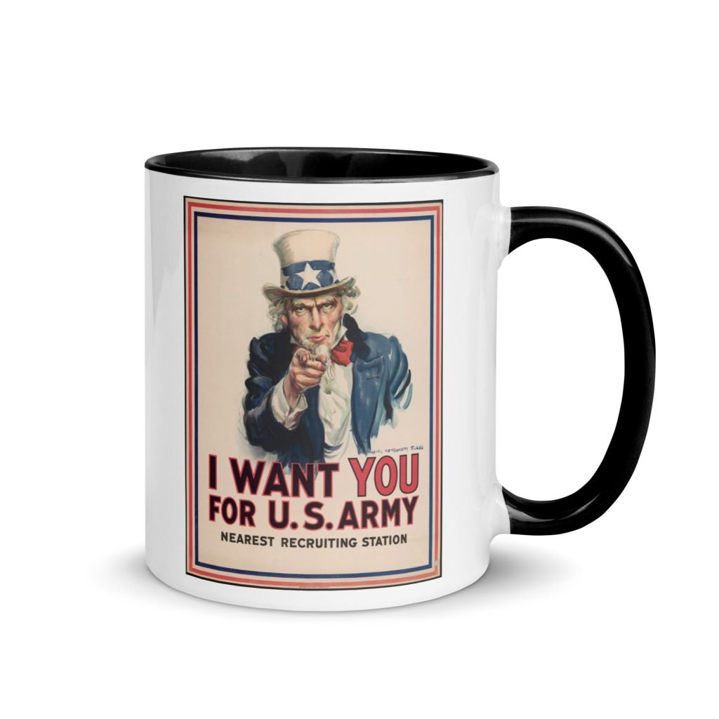 Taza "El Tío Sam te necesita" - Imagen 2