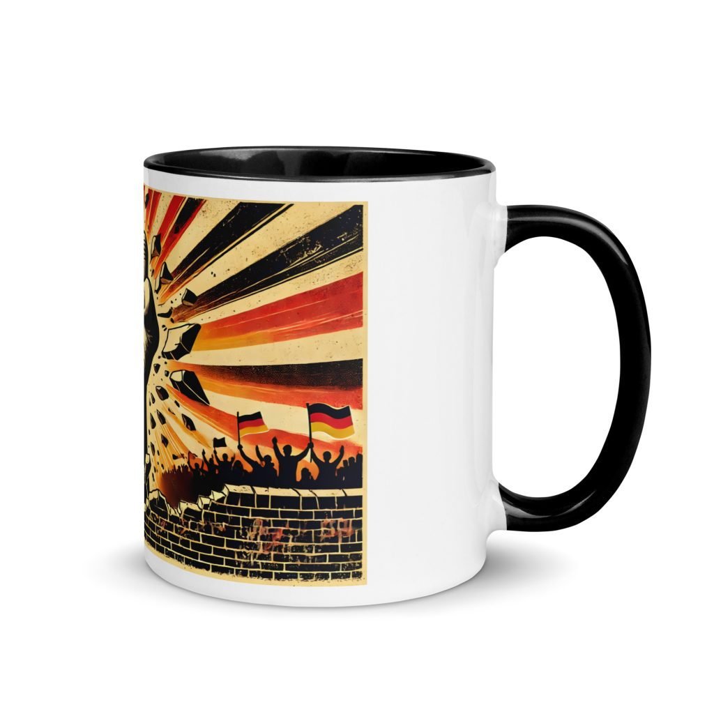 Taza "La Fuerza del Pueblo: La Caída del Muro de Berlín" - Imagen 2