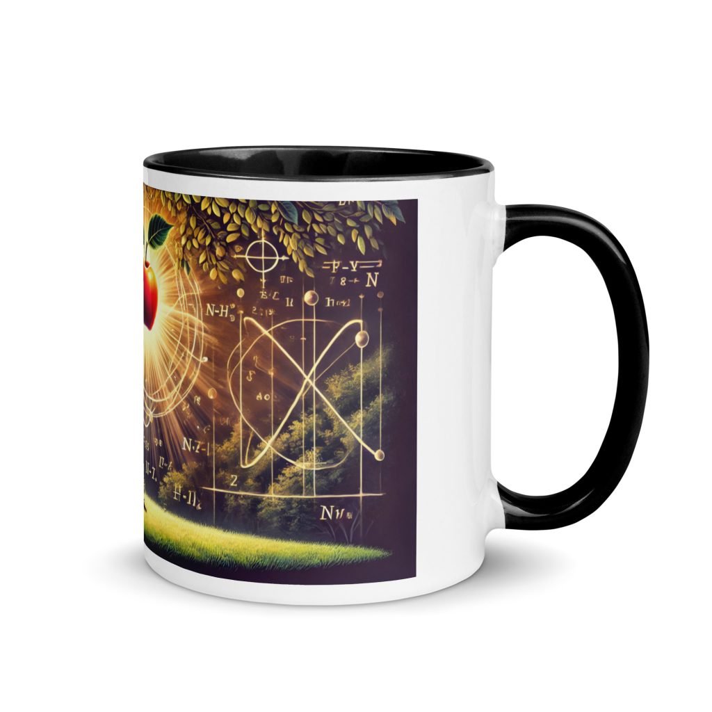 Taza "La Inspiración de Newton: El Momento que Cambió la Ciencia" - Imagen 2