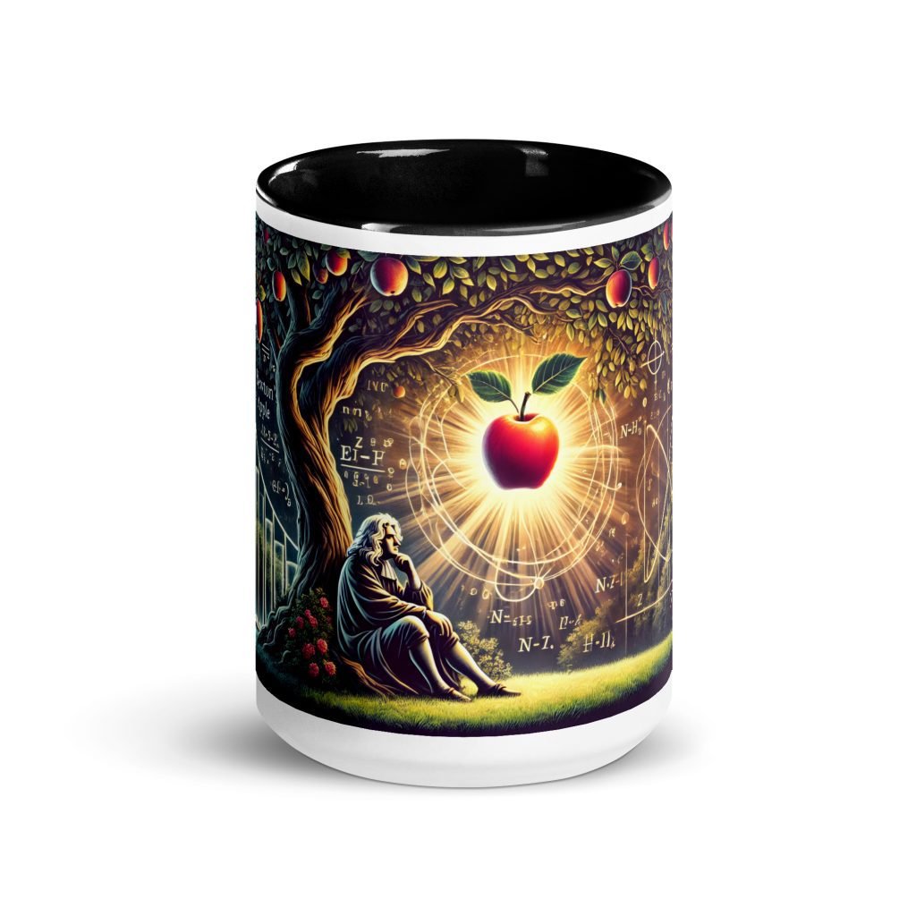 Taza "La Inspiración de Newton: El Momento que Cambió la Ciencia" - Imagen 5