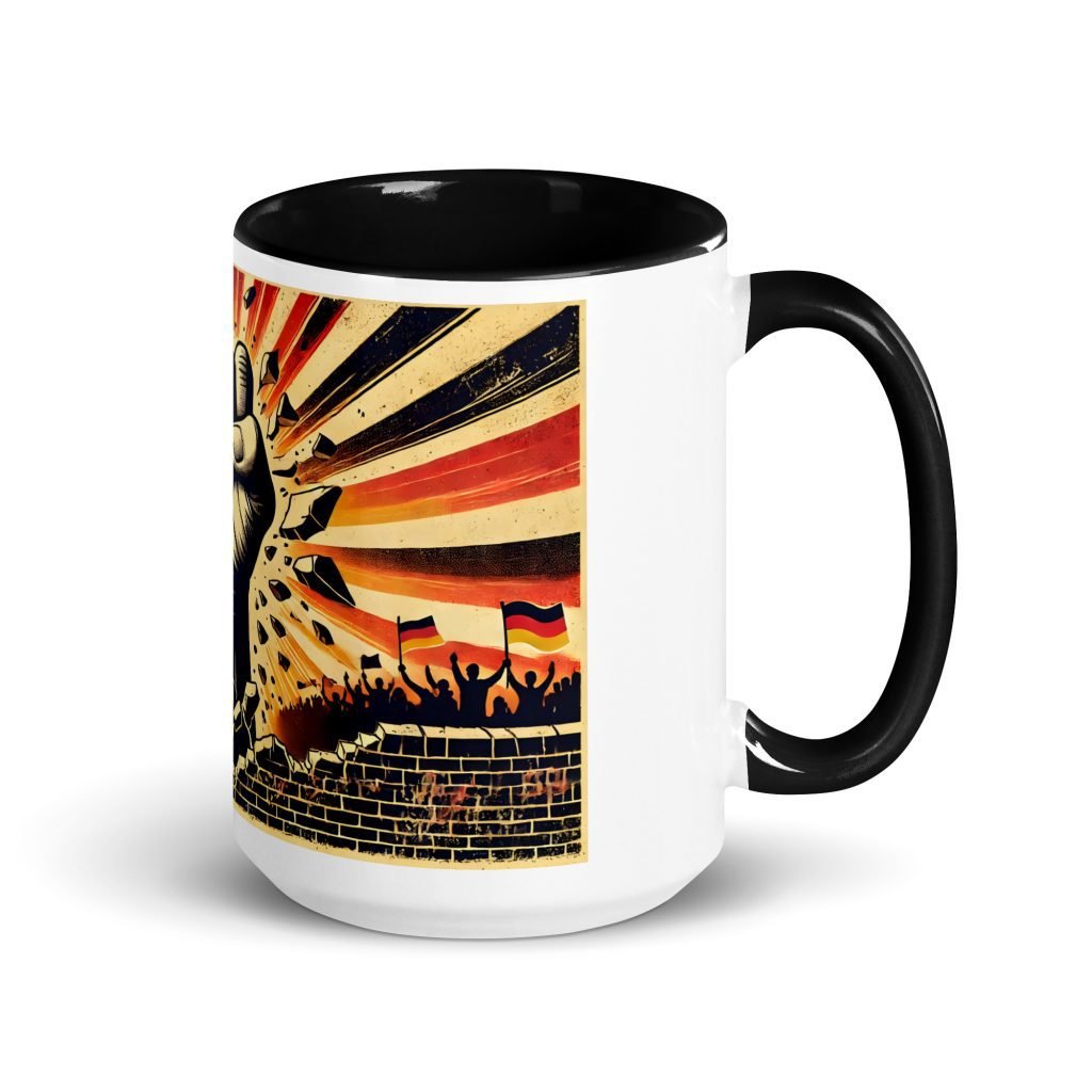 Taza "La Fuerza del Pueblo: La Caída del Muro de Berlín" - Imagen 4
