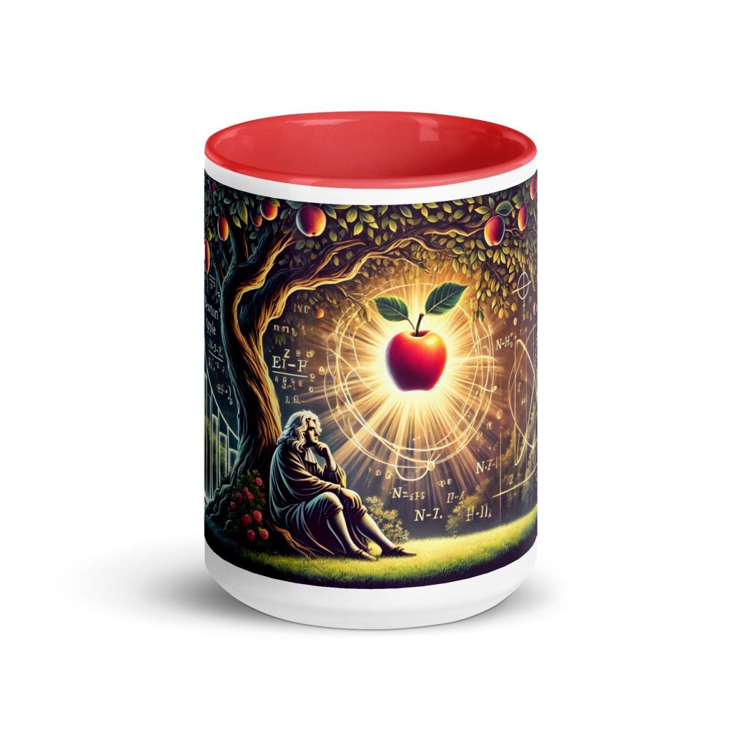 Taza "La Inspiración de Newton: El Momento que Cambió la Ciencia" - Imagen 11