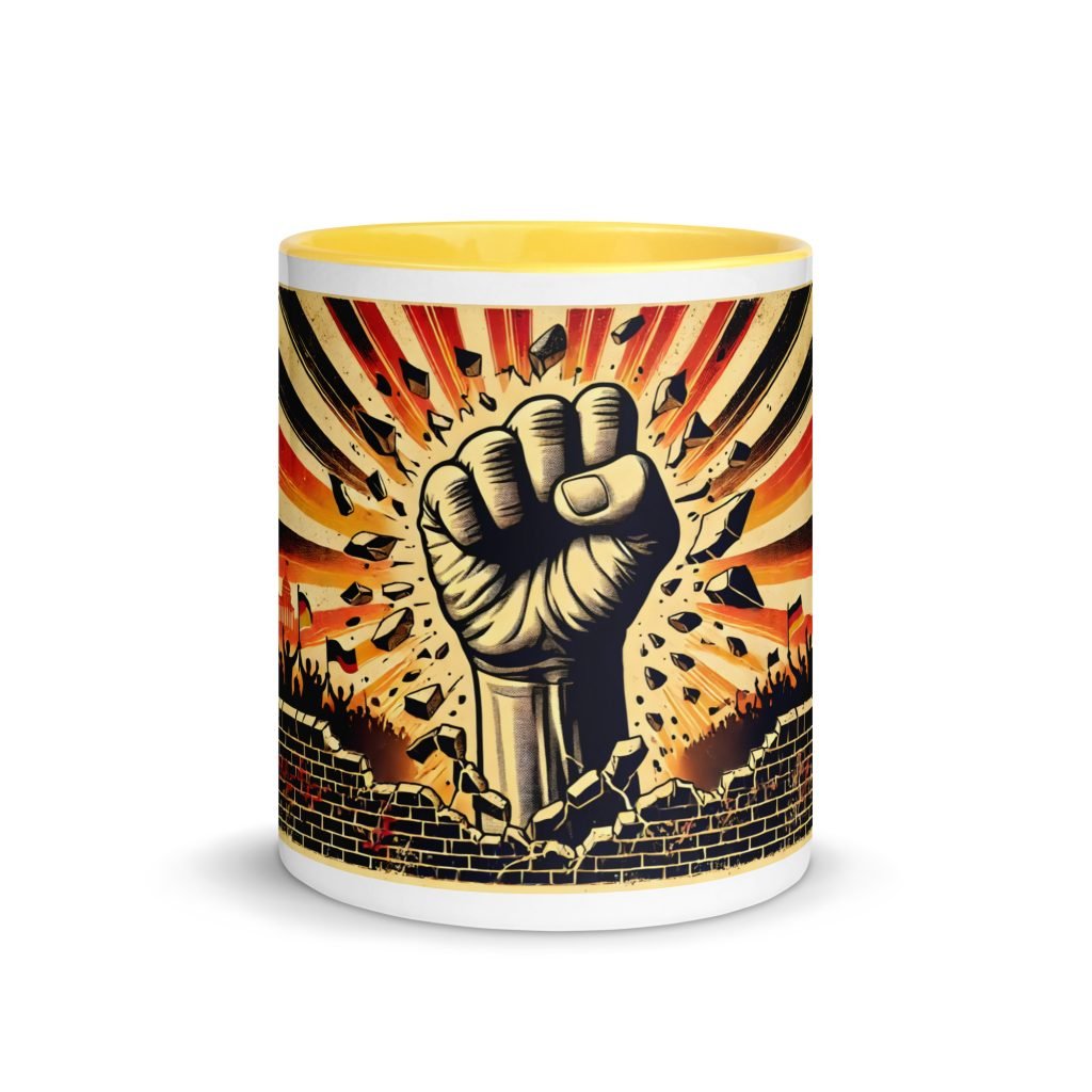 Taza "La Fuerza del Pueblo: La Caída del Muro de Berlín" - Imagen 17
