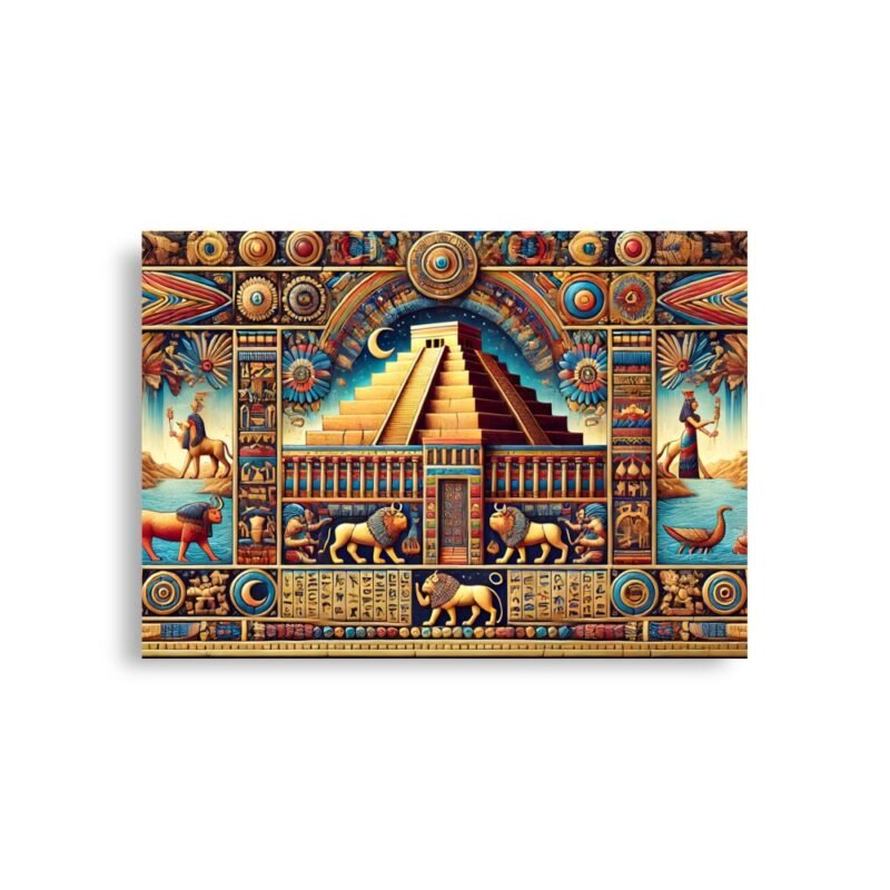 Póster "La Esplendorosa Cultura Sumeria"