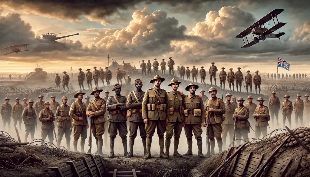 Los soldados coloniales en la Gran Guerra