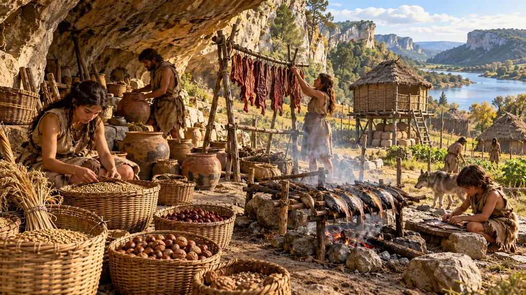Cómo se almacenaba la comida en la Prehistoria: los secretos de la conservación de alimentos