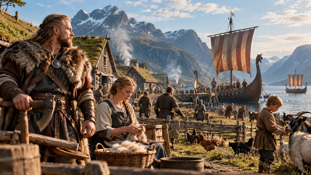 La vida cotidiana en la era vikinga: cómo vivían realmente los vikingos