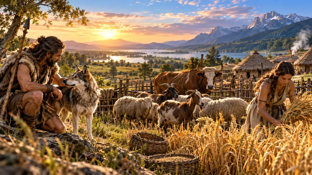 Cómo se domesticó en la Prehistoria: animales, plantas y el nacimiento de una nueva forma de vida