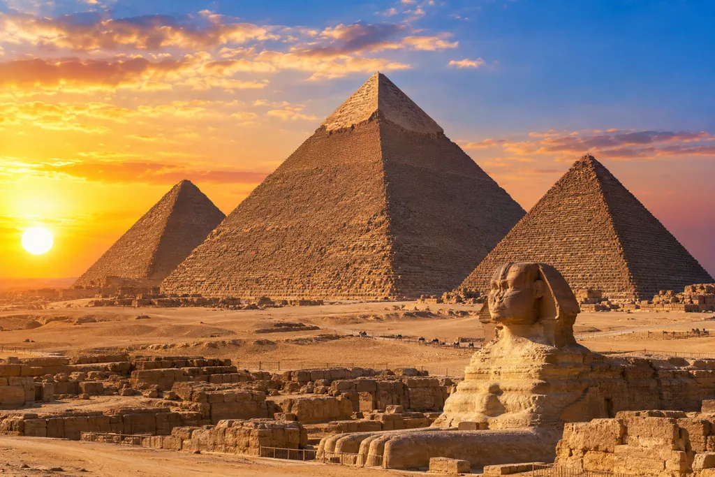 Cronología de la construcción de las pirámides egipcias