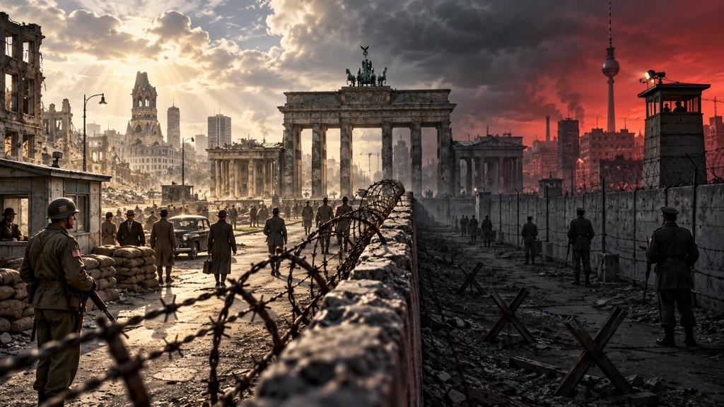 Cómo se dividió Alemania después de la Segunda Guerra Mundial