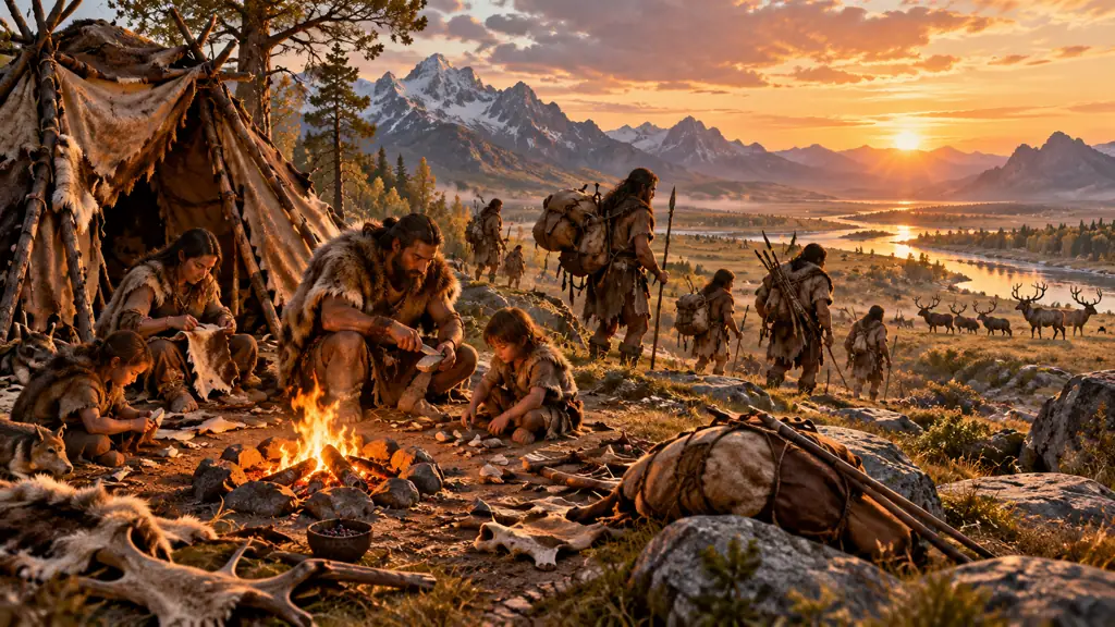 La Vida de los Nómadas Prehistóricos: Cómo Sobrevivían Nuestros Antepasados