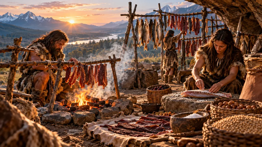 Cómo conservaban los alimentos en la prehistoria