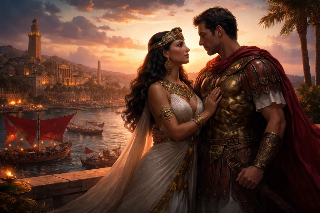 Cleopatra y Marco Antonio Una historia de amor y poder en el mundo antiguo