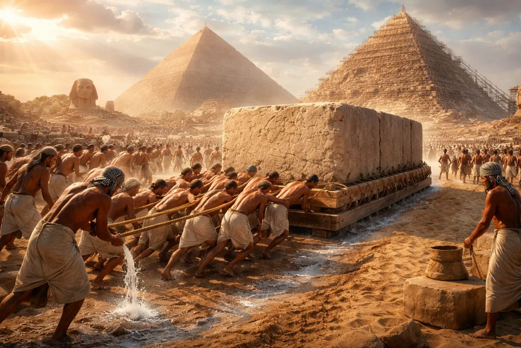 ¿Cómo movían los egipcios las Piedras de las Pirámides?