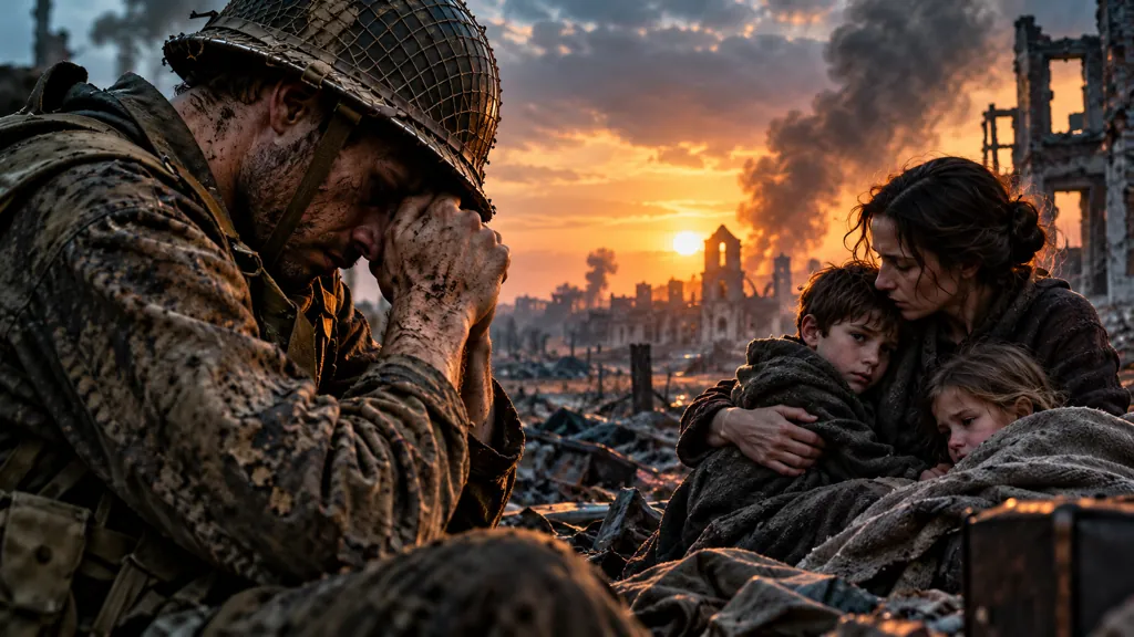 Los efectos psicológicos de la guerra en los soldados y civiles