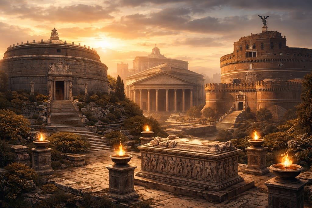 Dónde están enterrados los Emperadores Romanos