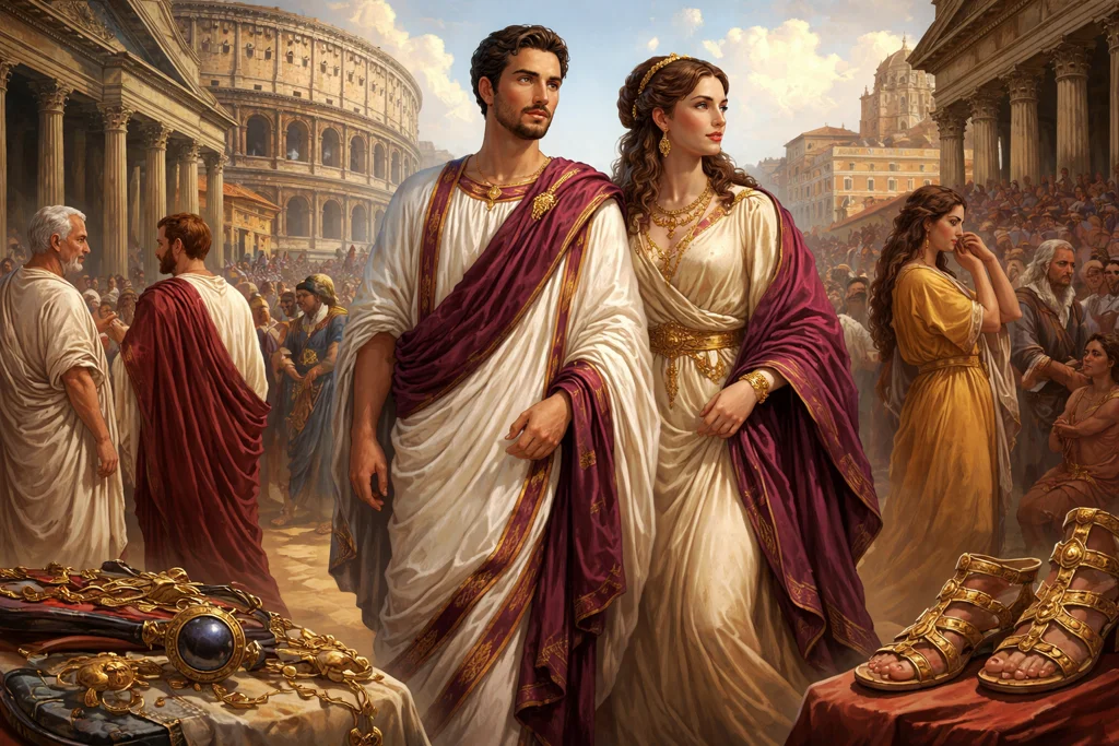 El Estilo y Significado de la Vestimenta en la Roma Antigua