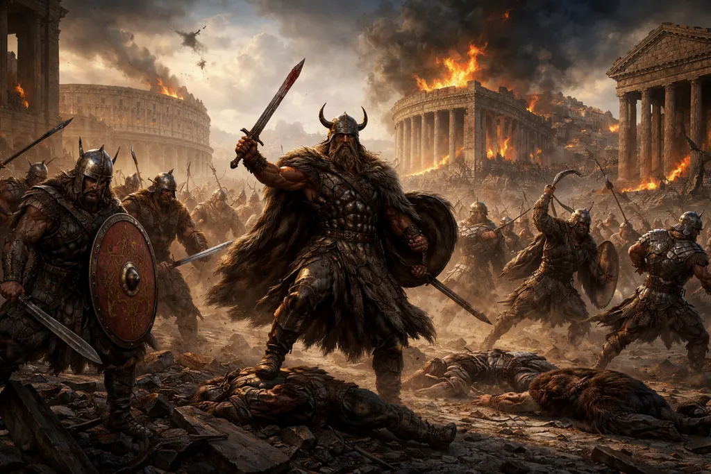 El Impacto de las Invasiones Bárbaras en el Imperio Romano