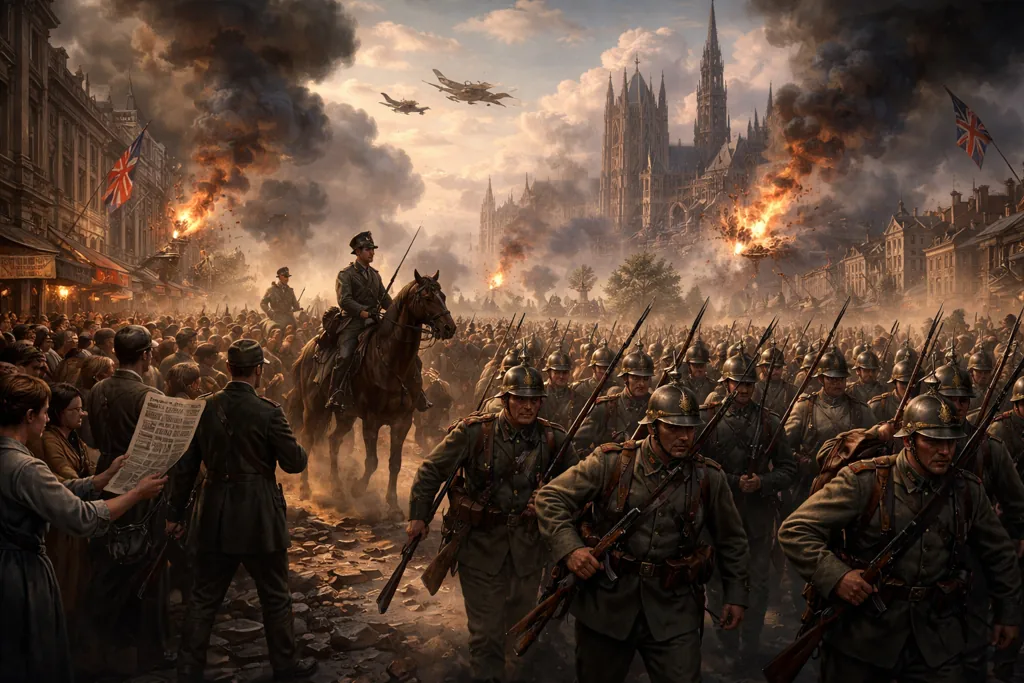 El Inicio de la Primera Guerra Mundial