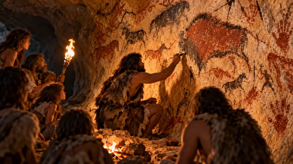Cómo los hombres prehistóricos contaban historias a través de dibujos