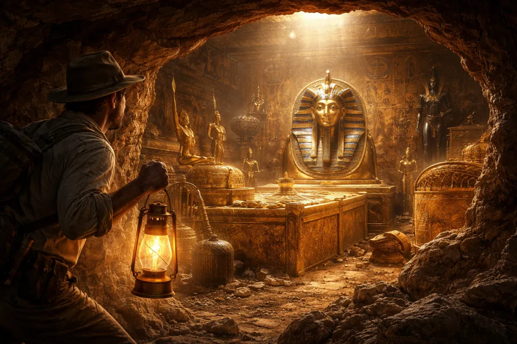 El fascinante descubrimiento de la tumba de Tutankamón