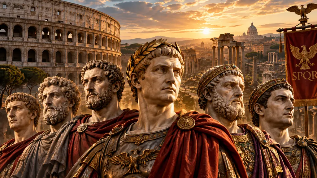 Los emperadores más importantes del Imperio Romano: historia, conquistas y legado