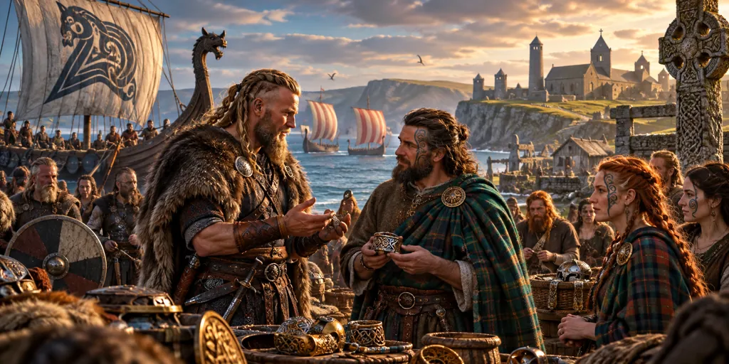 El impacto de los vikingos en la cultura celta