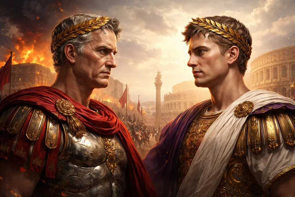 Julio César vs César Augusto