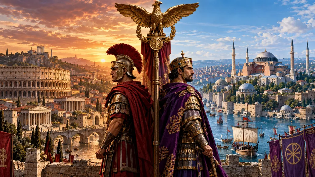 La División del Imperio Romano