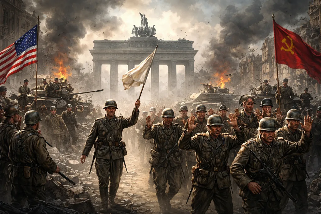 La Rendición de Alemania en la Segunda Guerra Mundial
